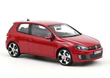 Volkswagen 1:18 Volkswagen Golf VI GTI (3 двери) - 2009 (Tornado Red) 188504