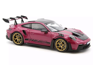 Porsche 1:18 Porsche 992 GT3 RS (2022) with "Weissachpackage" (star rubin) 187370