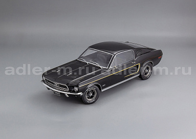 Ford 1:18 Ford Mustang GT Fastback - 1968 (black) KKDC181393