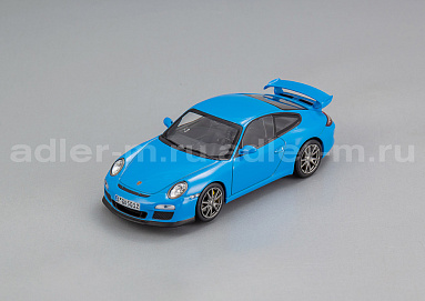 Porsche 1:43 Porsche 911 GT3 (997 II) 2009 (blue) 400068025