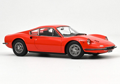 Ferrari 1:18 Ferrari Dino 246 GT 1968 (машина Дэнни Уайлда из т/с "Сыщики-любители экстра-класса" 1971) (Ros 187801
