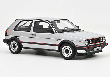 Volkswagen 1:18 Volkswagen Golf II GTI (3-двери) - 1989 (Diamond Silver) 188584