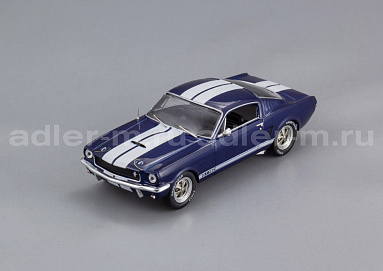 Ford 1:43 Ford Mustang Shelby GT 350 (1965) (dark blue /white) CLC613