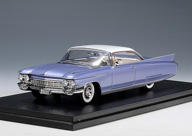 Cadillac 1:43 Cadillac Eldorado Seville - 1960 (Heather Blue Metallic/White) STM60001