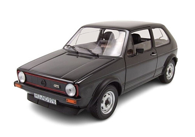 Volkswagen 1:18 Volkswagen Golf GTI - 1976 (black) 188487