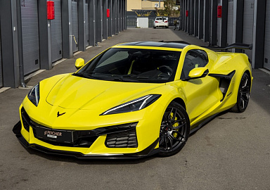 Chevrolet 1:18 Chevrolet Corvette C8.R Plain color version (yellow) 82004