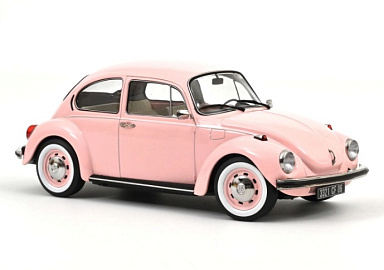 Volkswagen 1:18 Volkswagen Beetle 1303 - 1973 (Pastel Pink) 188677