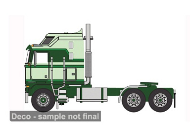 Kenworth 1:43 Kenworth K100 Aerodyne - 1976 (light green/ dark green) U43TR005