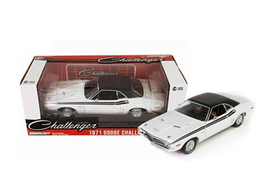 Dodge 1:18 Dodge Challenger R/T - 1971 (bright white) 13668