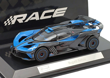 Bugatti 1:43 Bugatti Bolide W16 8.0 Four-Turbo 1850hp 500km/h - 2020 (УЦЕНКА!) BU38306_DIS