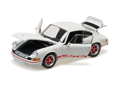 Porsche 1:18 Porsche 911 Carrera RS - 1972 (white / red) 100066021